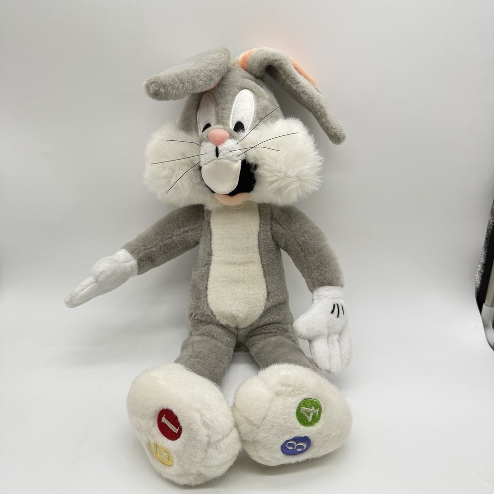 Warner Brothers WB Bugs Bunny Plush‎ Sings 4 Songs 2000 Works Plush Toy